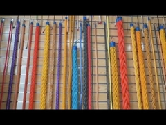 Corda do polietileno da baixa densidade 8-Strand