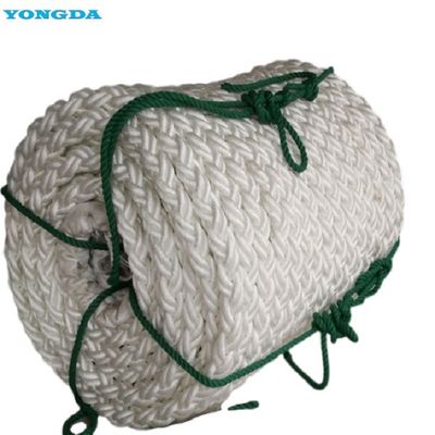 Força de alta elasticidade 28mm das cordas trançadas de nylon da fibra do Multifilament da poliamida
