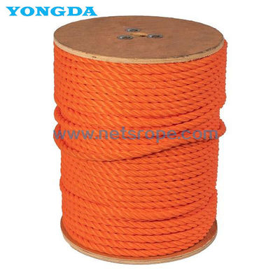 Costa alta 160mm das cordas 3 da fibra do Multifilament do polipropileno da tenacidade
