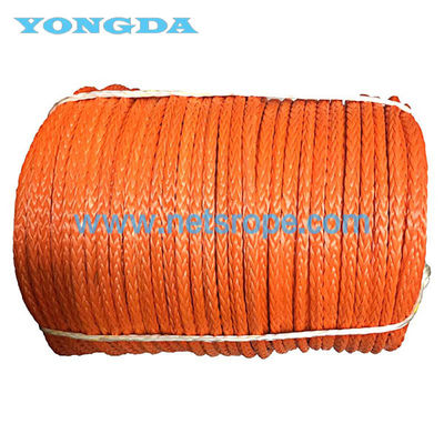 Cordas de pesca UHMWPE trançadas de 4 mm/cordas de chumbo para navios de pesca/reboques/pesca de arrasto