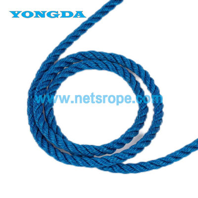 Fios de pesca de fibras de poliéster de 16 mm com 3 fios para barcos de atracção/boia de atracção/arrastão/pesca com palangre