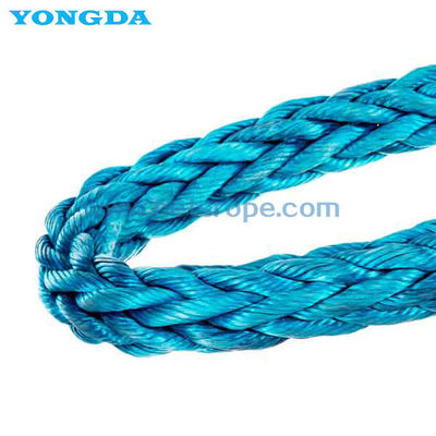 Superforça 12 fios HMPE Ship Mooring Rope/Vessel Mooring Line com resistência UV e química
