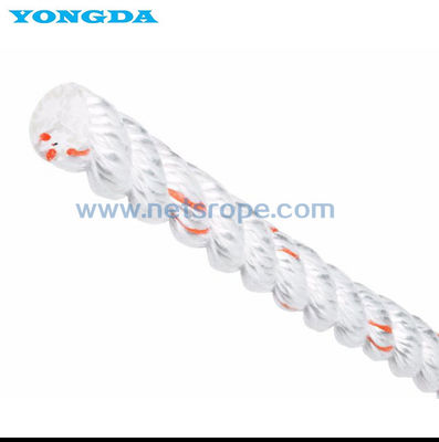 ISO10556: 2009 [E] cordas duplas de grande resistência da fibra do poliéster 3-Strand e do Polyolefin