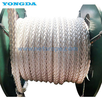 Corda dupla de grande resistência da fibra do poliéster 12-Strand e do Polyolefin de GB/T 30667-2014
