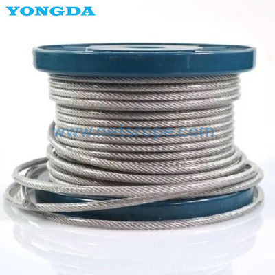 6 x 7 galvanizaram cordas de fio de aço 16mm para o número médio da estrada e a construção do ombro