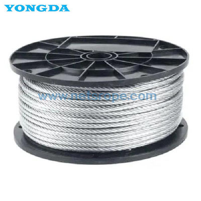 Corda de fio de aço galvanizada 18mm para o corrimão da estrada