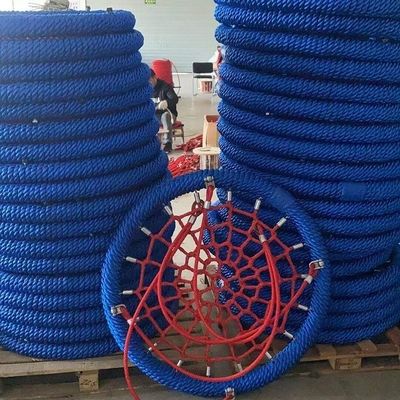 Nido ao ar livre balanço de corda de cesta do campo de jogos balanço de corda de rede