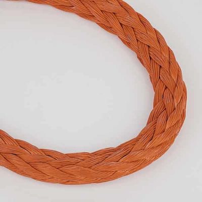 Linha de corda combinada de poliéster UHMWPE duplo trançado para reboque e atracamento de navios