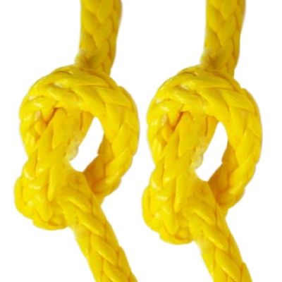 Linha de corda combinada de poliéster UHMWPE duplo trançado para reboque e atracamento de navios