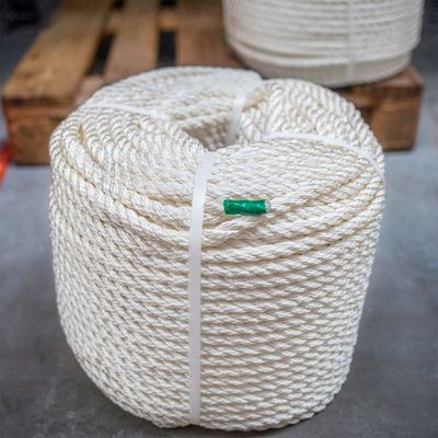 Corda de nylon resistente à abrasão de 8 fios, de 24 mm, 28 mm e 32 mm, resistente à abrasão, para elevação/fixação/reboque/elevação