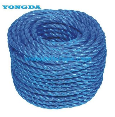 14-50 mm Corda de elevação torcida de 3 suportes de PP sem suporte para elevação/fixação/segurança/industrial/construção