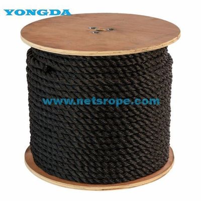 Econômico 12 mm 1/2 polegada PP 3-stand corda de reboque torcida