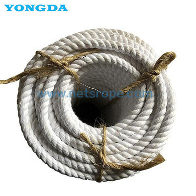 corda branca do sisal 3-Strand