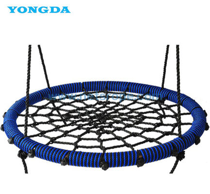 Anel redondo de campo de jogos rede balança 100cm com espaçoso, durável, resistente ao tempo, e perfeito para diversão ao ar livre