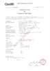 CHINA Jiangyin Yongda Cord Net Co., Ltd. Certificações